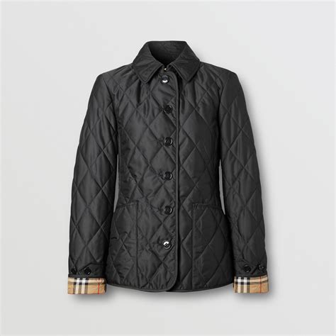 burberry heritage diamond quilted jacket